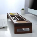 SmartHub Walnut Desk Organizer - Image 5