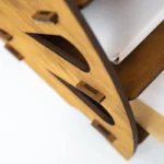 Wooden Desk Organizer for Documents and Office Supplies - Image 3