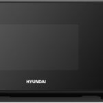Hyundai 800W 20L Black Digital Microwave, Stainless Steel Interior, 11 Power Levels, Automatic Defrost, 6 Auto Cook Modes, Clock and Timer, Digital Controls, Easy Clean & Child Lock