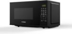 Hyundai 800W 20L Black Digital Microwave, Stainless Steel Interior, 11 Power Levels, Automatic Defrost, 6 Auto Cook Modes, Clock and Timer, Digital Controls, Easy Clean & Child Lock - Image 5