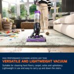 Vax Mach Air Corded Upright Bagless Vacuum Cleaner, Lightweight, Handheld Tool Attachments for Hair, Car, Upholstery, Bed, Mattress, Home cleaning, 820W, 4.9kg, Purple, UCA1GEV1 [Energy Class A] - Image 3