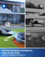 ECOVACS GOAT O800 RTK Robot Lawnmower 800㎡, Wire free, Lidar-Enhanced RTK+Vision Navigation, Pass 0.7m path, Auto Mapping, Customizable Mowing, Edge Presicion Mowing, 45% Slope Climbing - Image 4