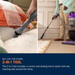 Vax Mach Air Corded Upright Bagless Vacuum Cleaner, Lightweight, Handheld Tool Attachments for Hair, Car, Upholstery, Bed, Mattress, Home cleaning, 820W, 4.9kg, Purple, UCA1GEV1 [Energy Class A] - Image 9