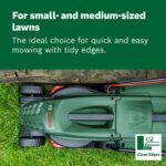 Bosch Corded Lawnmower EasyRotak 32-220 (1200 W Motor Power, Cutting Width: 32 cm, 31-Litre Grass Box, Extra 32cm Sharp Blade, Suitable for Quick and Easy Mowing with Tidy Edges) - Amazon Exclusive - Image 3