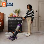 Vax Mach Air Corded Upright Bagless Vacuum Cleaner, Lightweight, Handheld Tool Attachments for Hair, Car, Upholstery, Bed, Mattress, Home cleaning, 820W, 4.9kg, Purple, UCA1GEV1 [Energy Class A] - Image 2